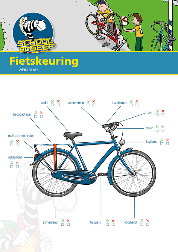 Werkblad fietskeuring