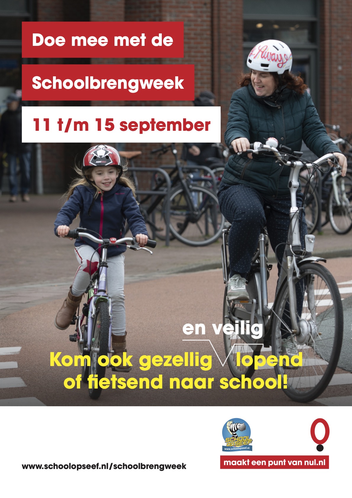 Poster Schoolbrengweek SCHOOL op SEEF